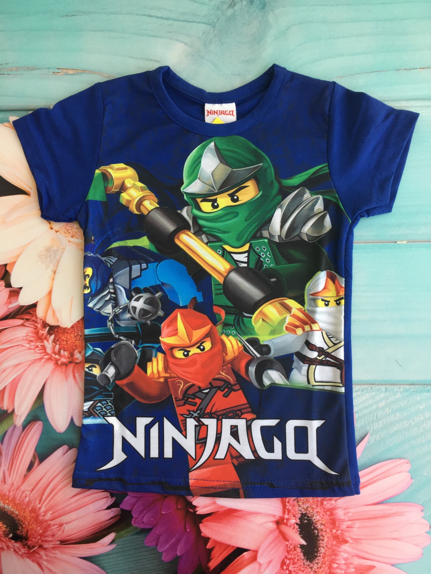 

Футболка Ninjago 92 см Синяя 461