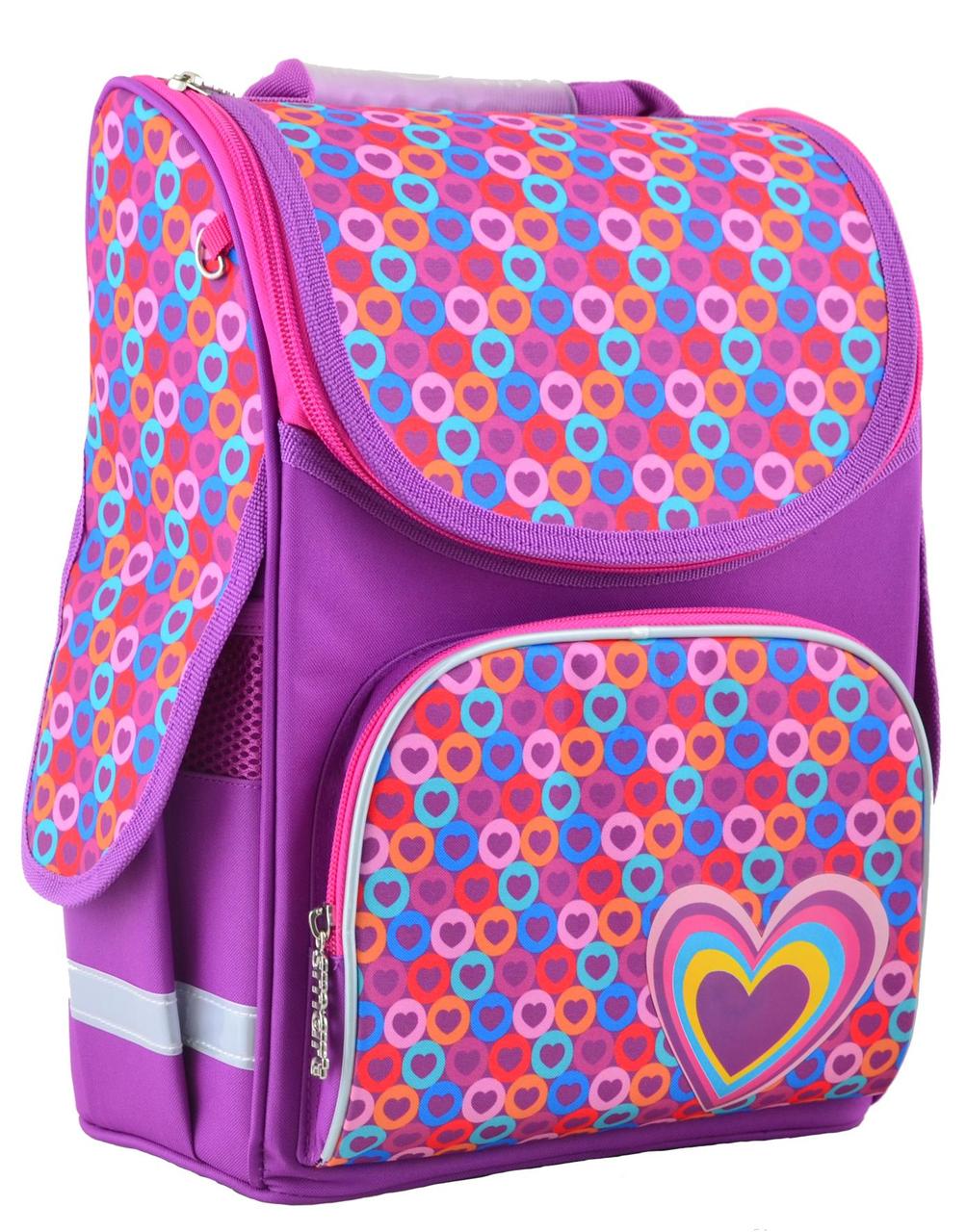 

Рюкзак каркасний Smart PG-11 Hearts pink 554440