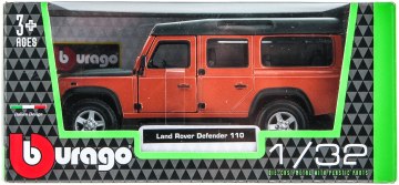 

Автомодель Land Rover Defender 110, оранжевый - Bburago (20-72463)