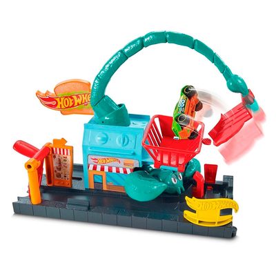 

Трек Hot Wheels Чудовища в городе Атака скорпиона (FNB05 / FNP62) (10-538874)