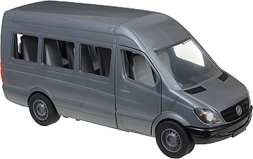 

Автомобиль "Mercedes-Benz Sprinter" пасажирский на планшетке, серый - Tigres (20-773150)