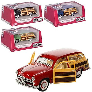 

Машинка инерционная "Ford Woody Wagon", синяя - Kinsmart (20-982819)
