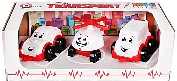 

Набор игрушек "Транспорт Мини", 5811 - ТехноК (20-983288)