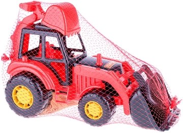 

Игрушка "Мастер", трактор-экскаватор, красный - Полесье (20-160999)
