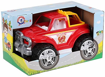 

Машинка "Внедорожник. Fire Dept", красная - ТехноК (20-1001565)