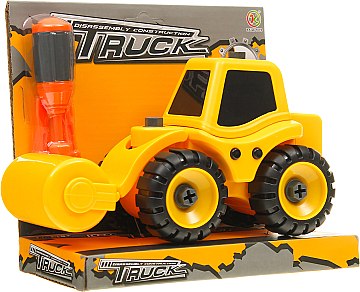 

Разборная модель с отвёрткой "Трактор с катком" - Kaile Toys (20-603938)