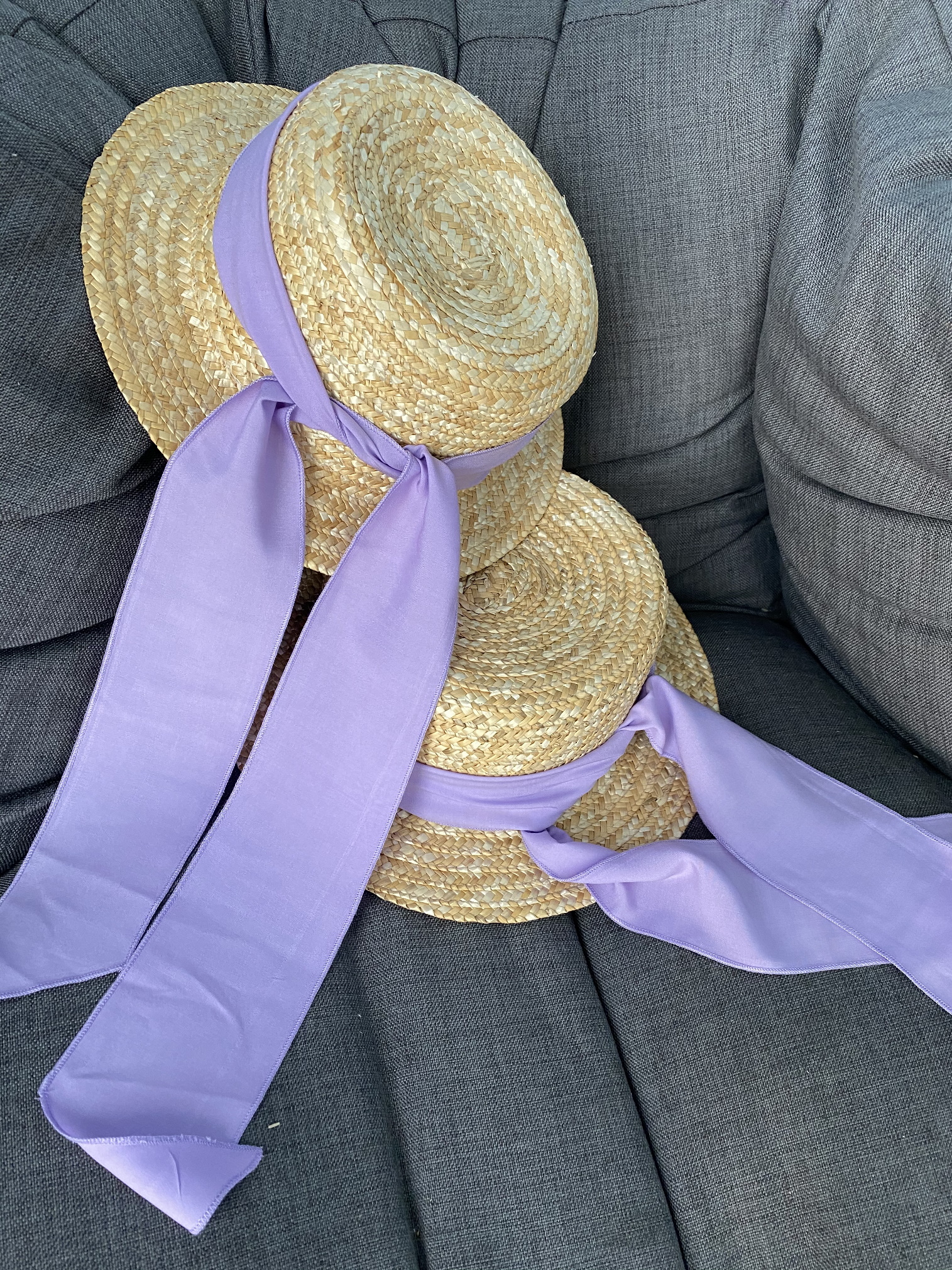 

Набір капелюшків The Dressing Room для мами і донечки 2-6 років+універсальний Жовтий з лавандовим (21/06-79)