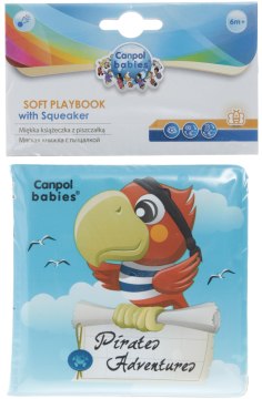 

Игрушка-книжечка мягкая пищалка Pirates adventures - Canpol Babies (20-293603)