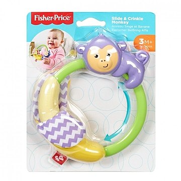 

Погремушка-прорезыватель "Тропические друзья", обезьяна - Fisher-Price (20-766474)