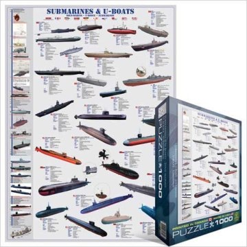 

Пазлы "Подводные лодки" - Eurographics (20-129253)
