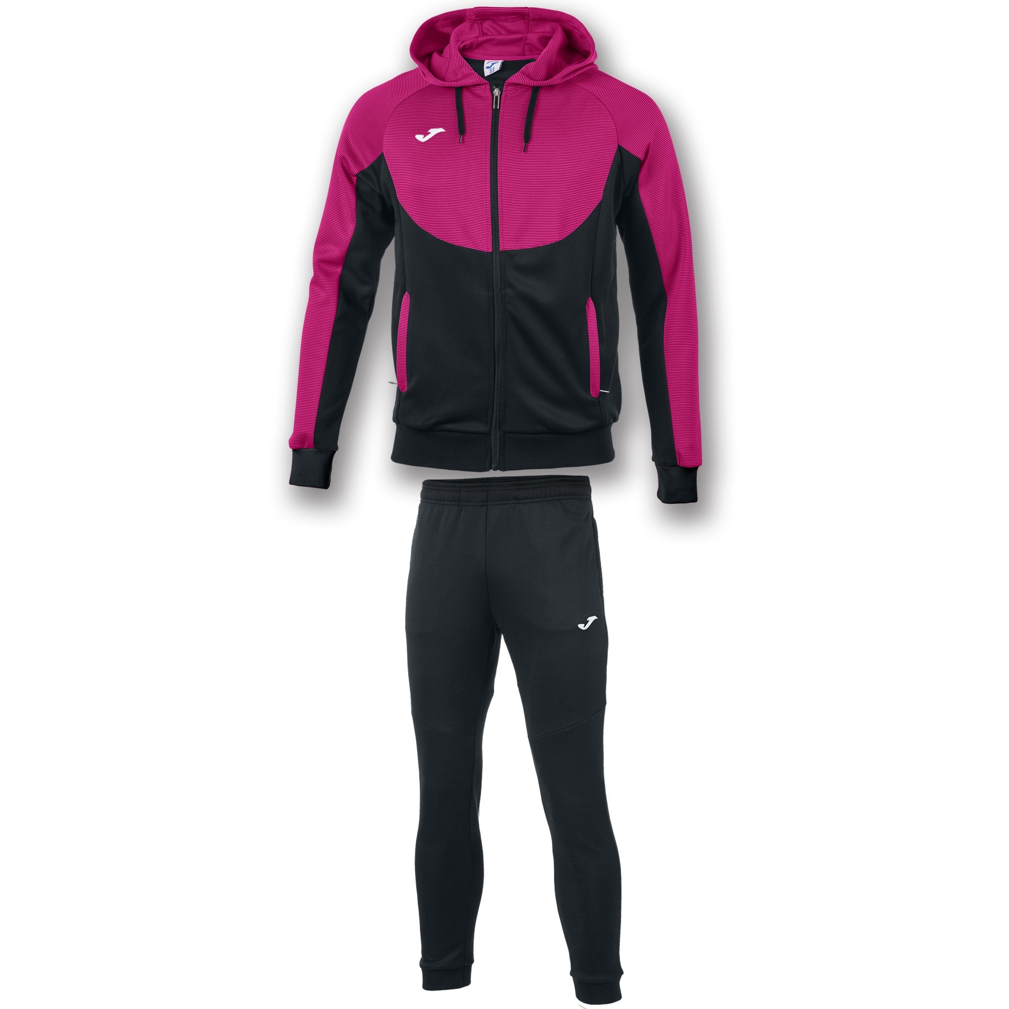 

Спортивный костюм с капюшоном Joma ESSENTIAL черно-розовый L 101019.105