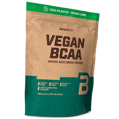 

ВСАА для веганов, Vegan BCAA, BioTech (USA) 360г Лимон (28084015)