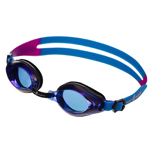 

Очки для плавания детские Aqua Rainbow M041505 Mad Wave Синий (60444128)