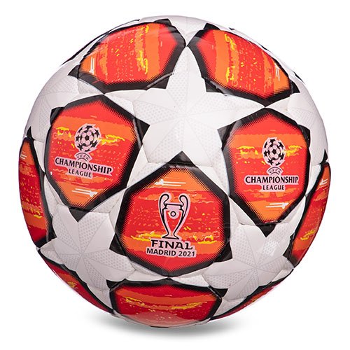 

Мяч футбольный Champions League FB-0149-2 FDSO №5 Бело-красный (57508072)