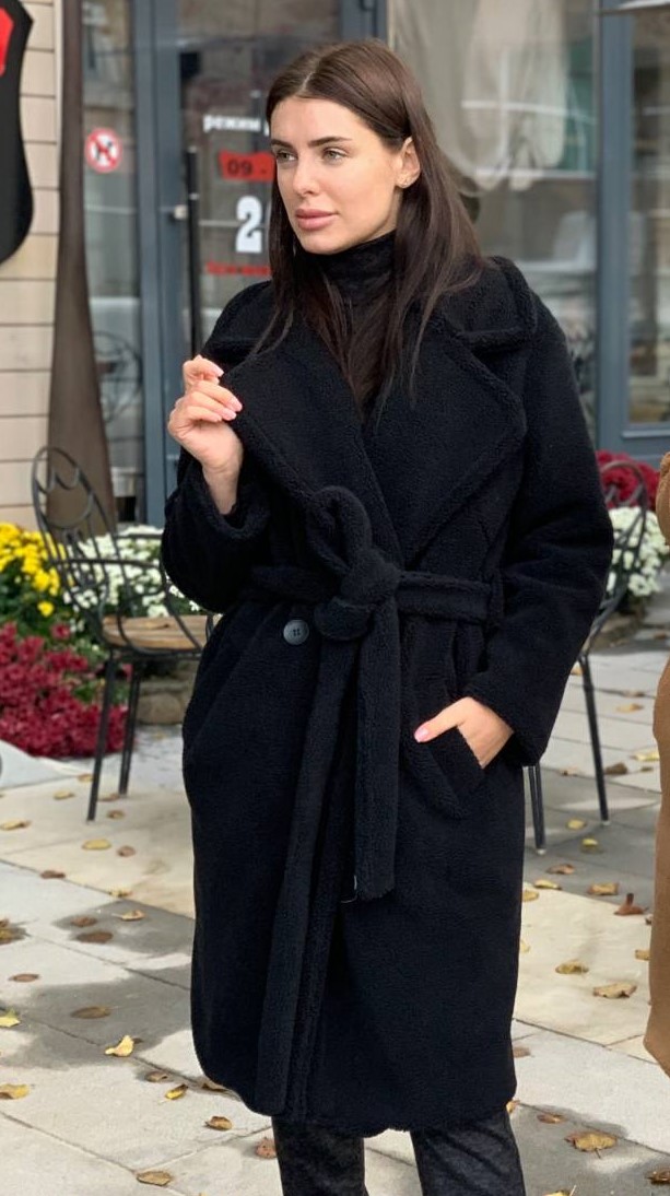 

Шуба Тедді довга KARELLE's - Чорний (28.08.0201.00, Шуба Тедді довга KARELLE's M-L Чорний (28.08.0201.00.M-L)