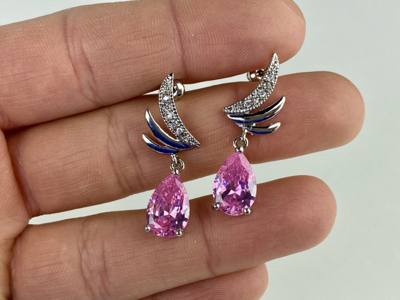 

Серьги с фианитами Очарование Sky Jewelry 002485
