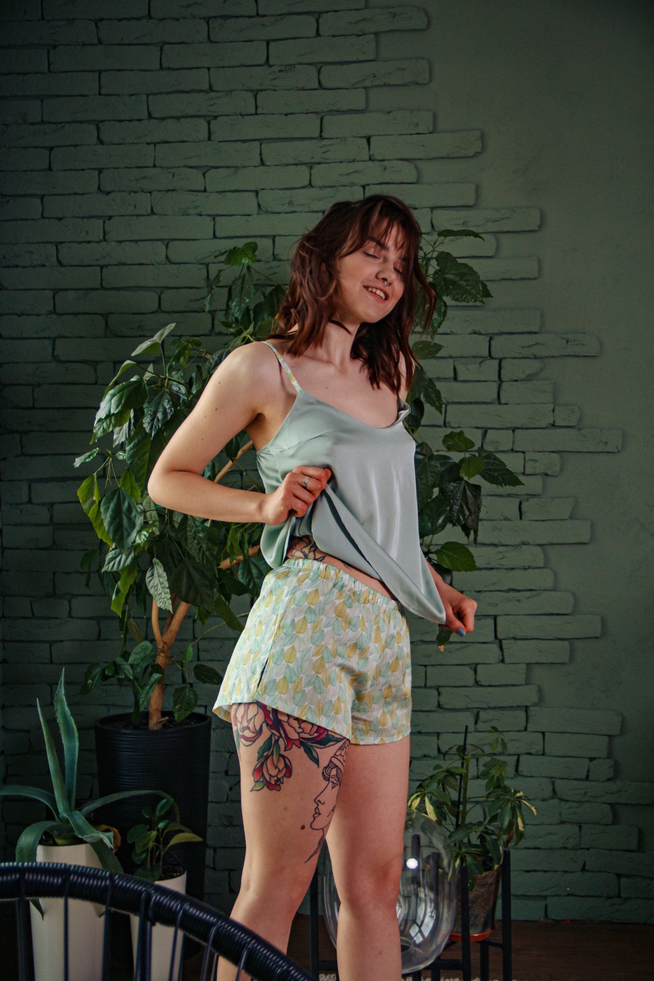 

Пижама женская Mia Leaves  Салатовый LVS, Пижама женская Mia Leaves S Салатовый LVS
