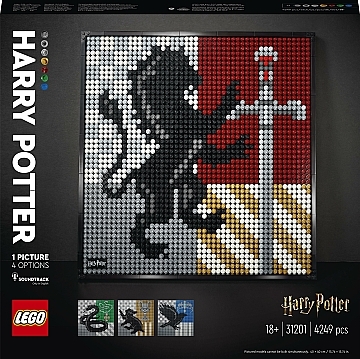 

Конструктор "Harry Potter Hogwarts Crests", 4249 деталей, 31201 - LEGO Art (20-970692)