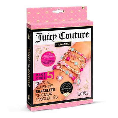 

Набор для создания шарм-браслетов Make it Real Juicy Couture Солнечное сияние с кристаллами Swarovski (MR4433) (10-563686)