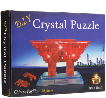 

3D пазл "Китайская пагода", 20 деталей - Crystal Puzzle (20-436475)