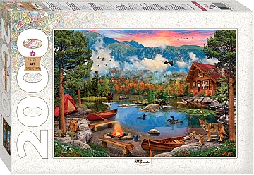 

Пазл "Горное озеро", 2000 эл. - Step Puzzle (20-994850)