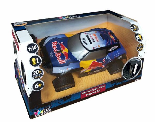 

Машина на радиоуправлении Happy People Red Bull X-raid Mini JCW Buggy 2.4 ГГц Синяя (H30045)
