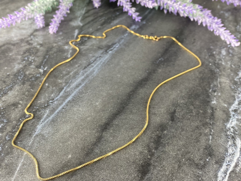 

Цепочка серебро 925 пробы в позолоте Italy Sky Jewelry 001767