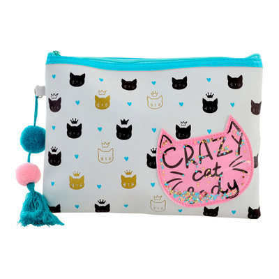 

Пенал-косметичка Yes TP-13 Crazy cat (532500) (10-557150)