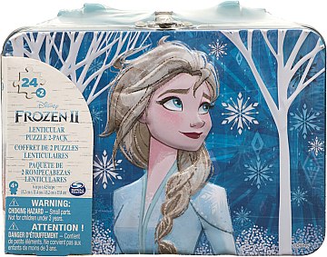 

Пазл переливной 2 в 1 «Ледяное сердце 2», в жестяной коробке - Disney Frozen Spin Master (20-829538)