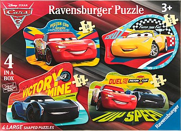 

Пазл "Тачки 3" 4в1 - Ravensburger (20-567853)