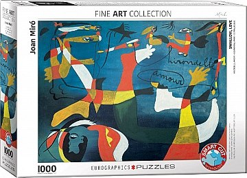 

Пазлы "Ласточка любви. Жоан Миро", 1000 элементов - Eurographics (20-886479)