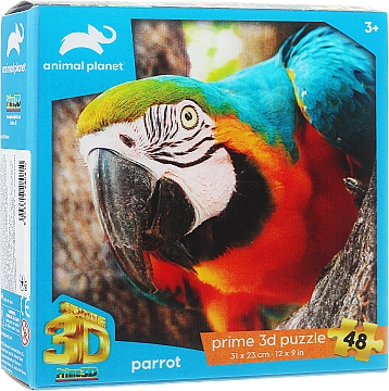 

3D Пазл "Попугай", 48 элементов - Prime 3D (20-950457)