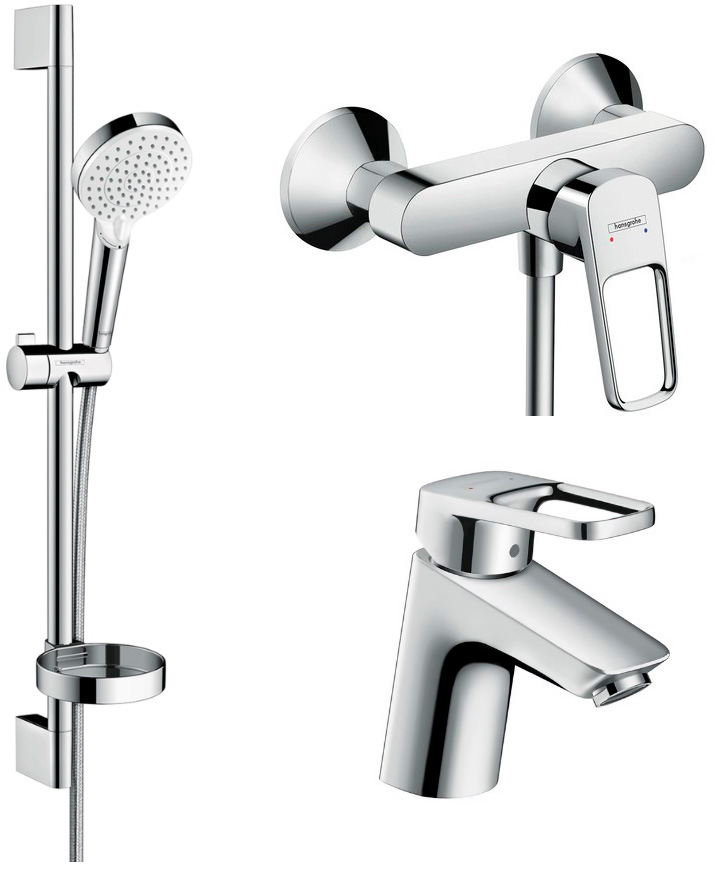 

Набор смесителей HANSGROHE Logis Loop 70 1052019 (71150000+71247000+26553400)