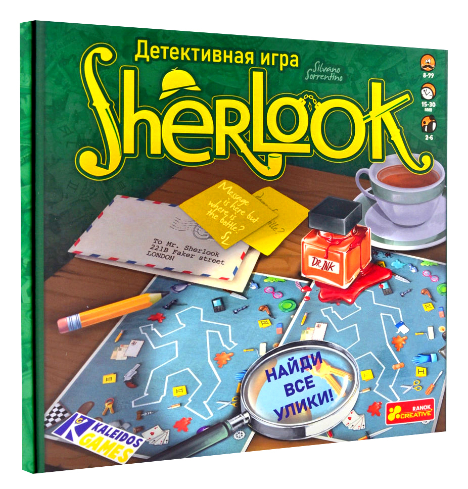 

Детективна гра Sherlook. Ranok-Creative 12120158Р