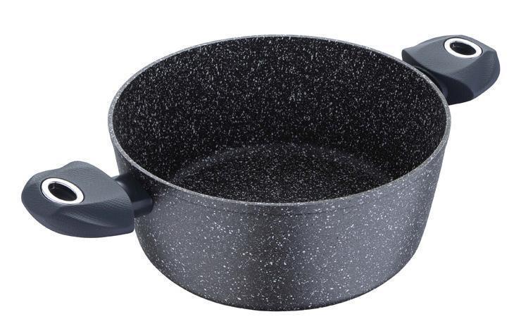 

Кастрюля Bergner ORION 3.8л индукционная с антипригарным покрытием (BG-8515-MBG_psg)