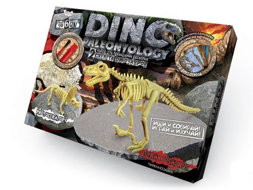 

Набор для проведения раскопок "DINO PALEONTOLOGY", "Тиранозавр", DP-01-03 DP-01-01,02,0 (15-101186)