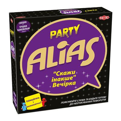 

Настольная игра Tactic Alias Party на украинском (58138) (10-559507)