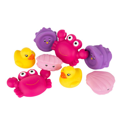 

Брызгалки Playgro Морские друзья розовые (0187484) (10-559009)