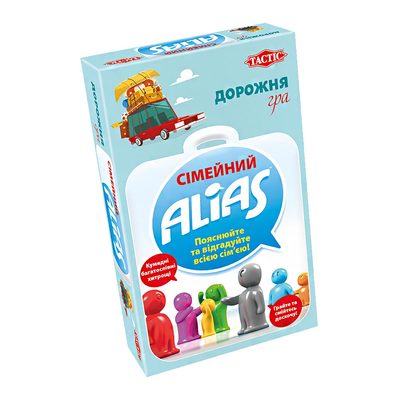 

Настольная игра Tactic Alias Семейный на украинском (58111) (10-559508)