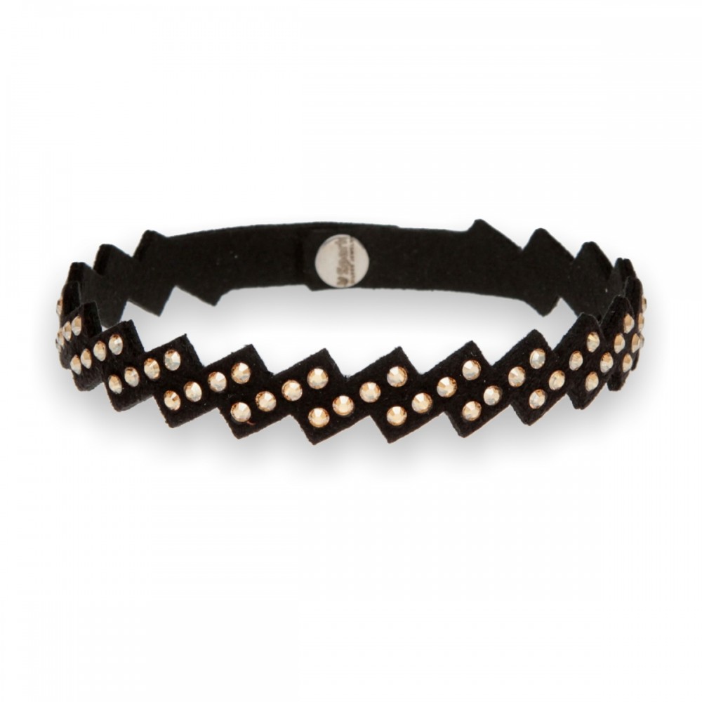

Браслет Spark из Алькантара со Swarovski Chevron Tennis BZCHEV1CZGS