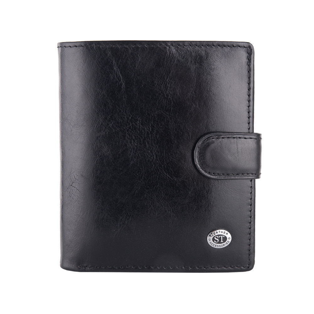

Кошелек мужской кожаный ST Leather В142 Black