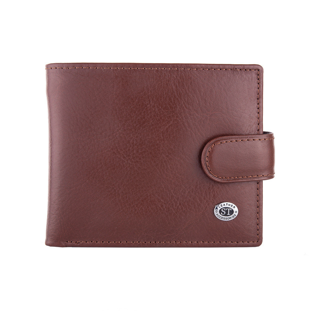 

Кошелек мужской кожаный ST Leather В103 Coffee