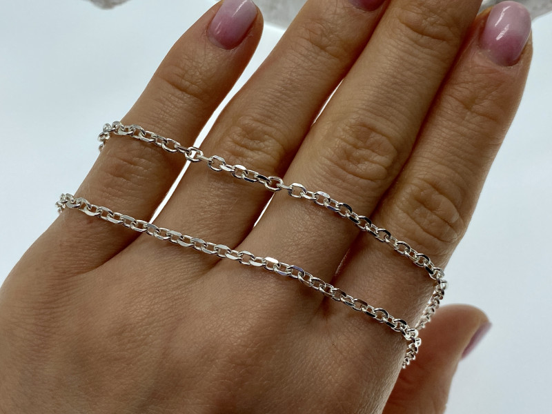 

Серебряная цепочка ожерелье Италия Sky Jewelry 002864