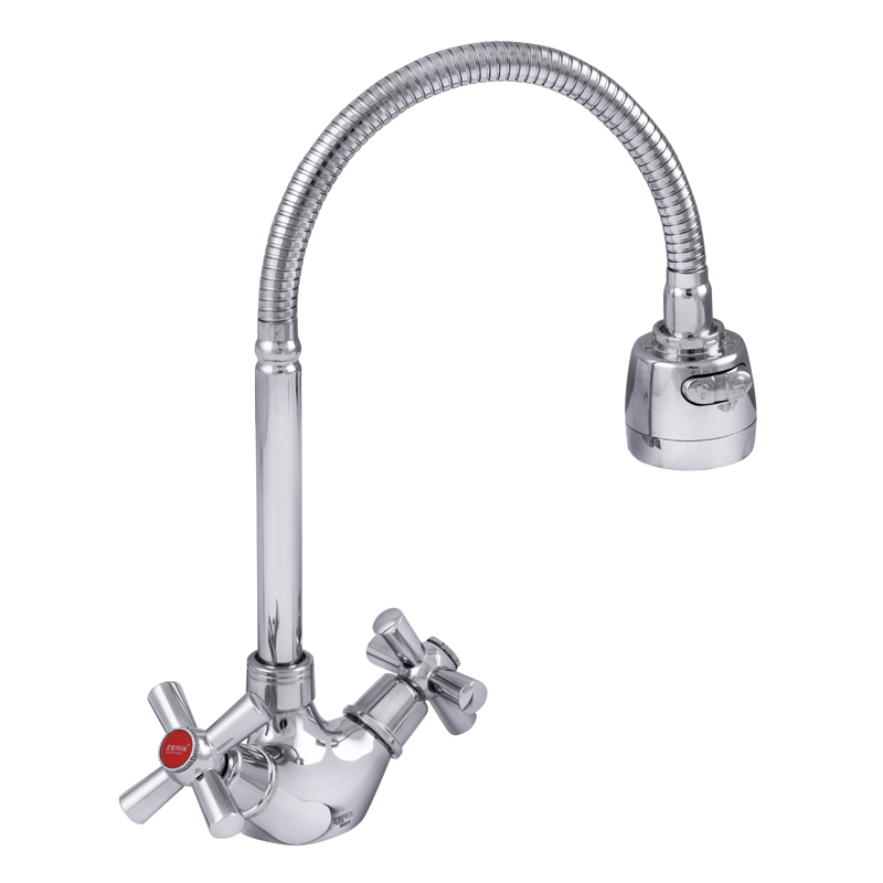 

Смеситель для раковины ZERIX TLH 722 с рефлективным изливом