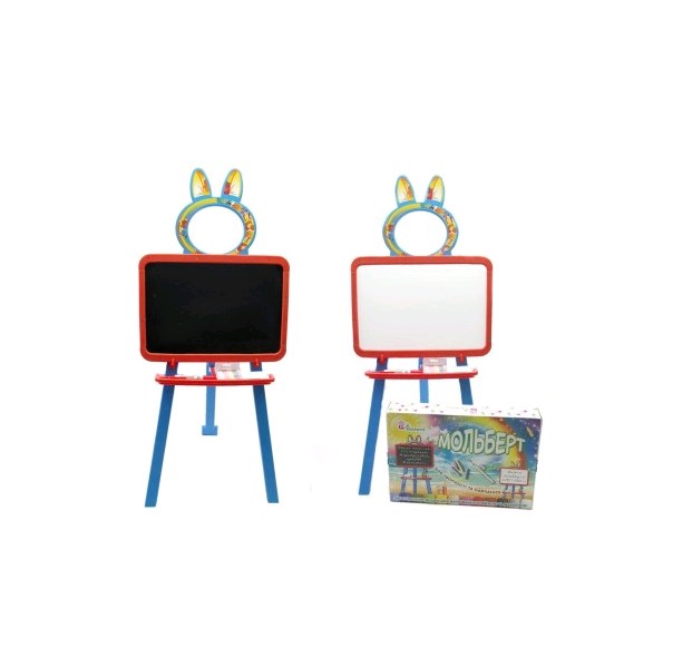 

Доска для рисования DOLONI TOYS магнитная оранжево-голубая 013777/7RY