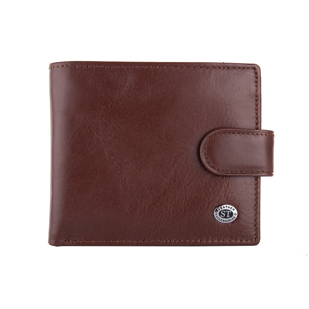 

Кошелек мужской кожаный ST Leather В104 Coffee