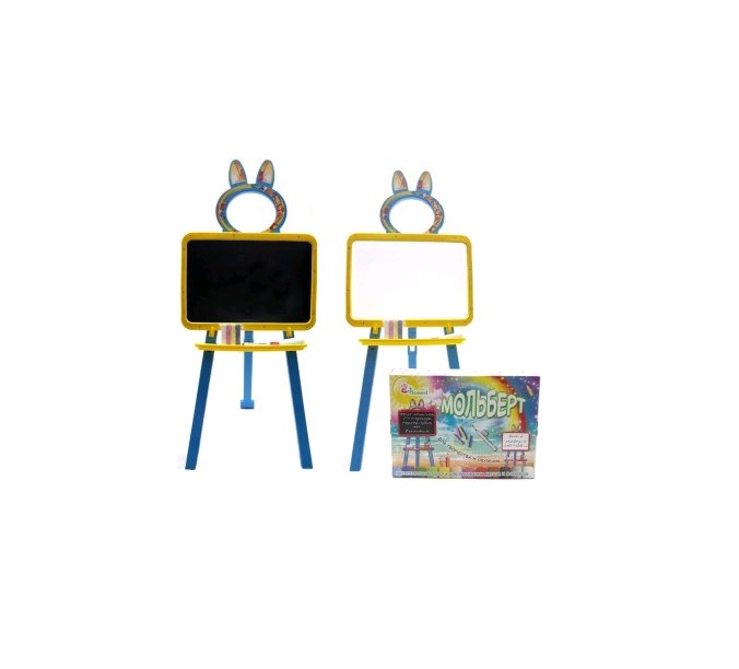 

Доска для рисования DOLONI TOYS магнитная Желто-голубая 013777/1RY