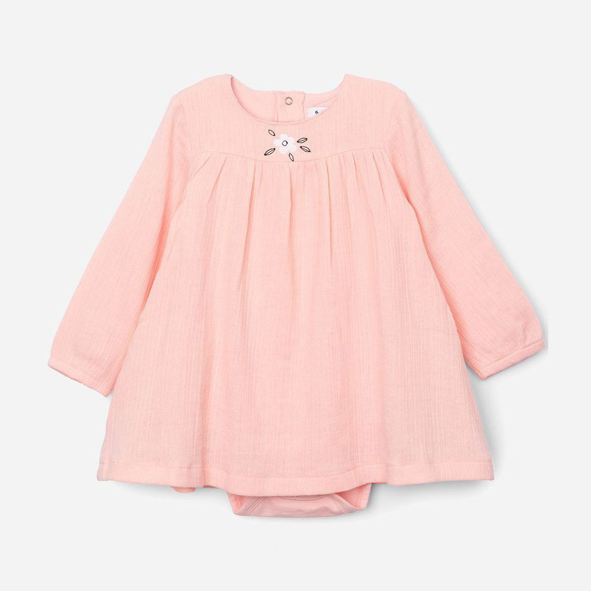 

Боди-платье 5.10.15 Little Nature 6T4004 80 см Розовое