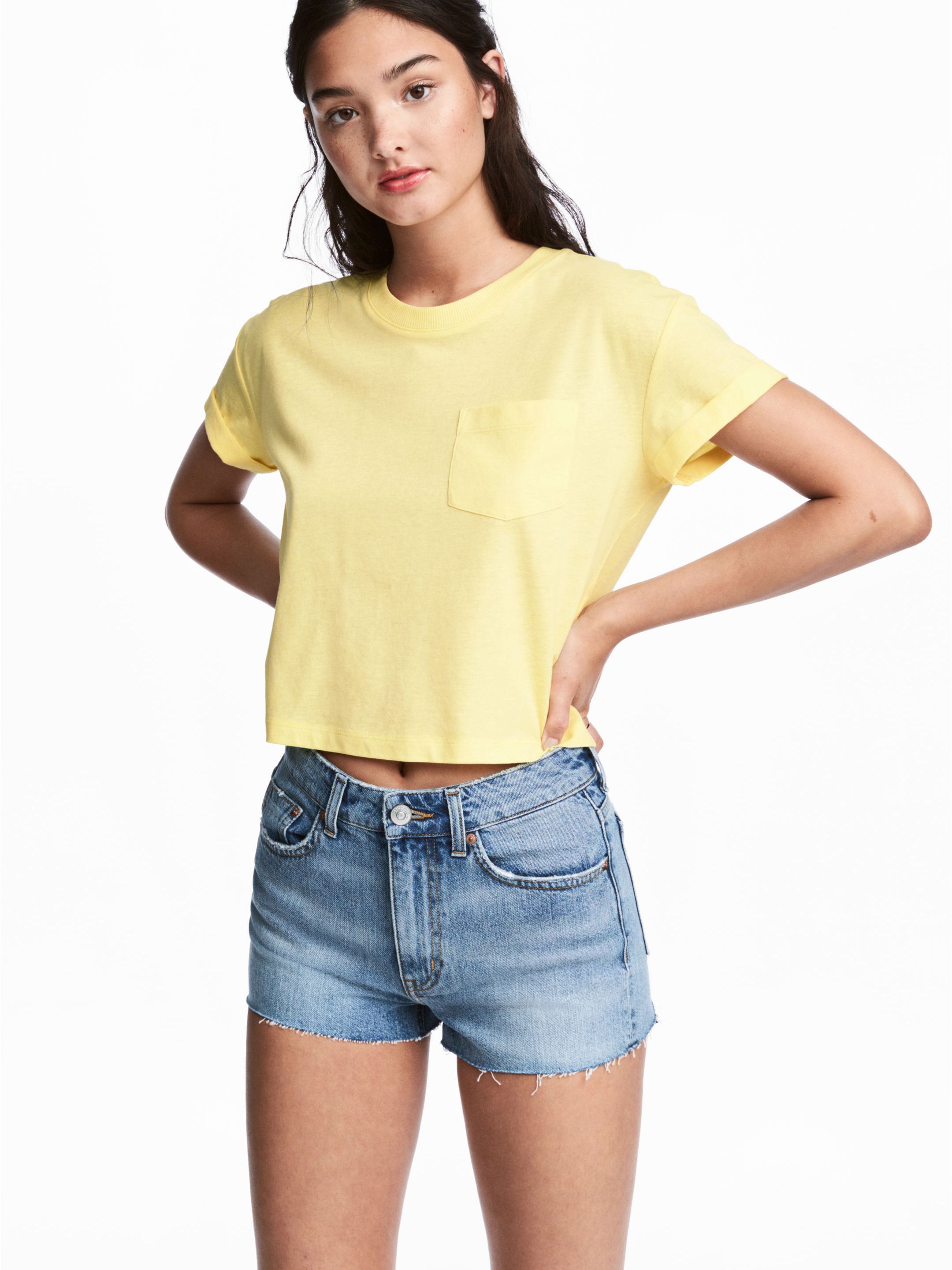 

Топ H&M 4114135-ACUU XL Желтый