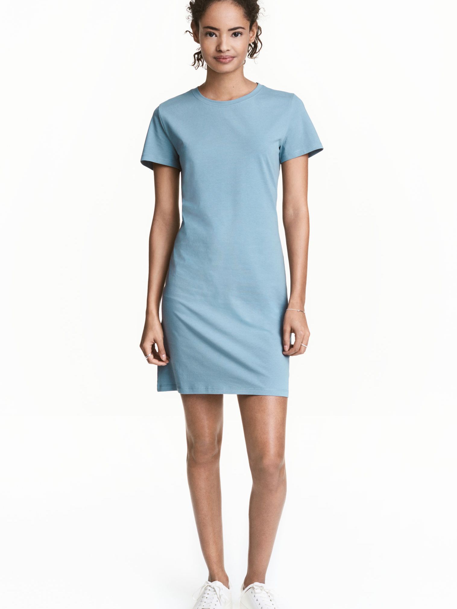 

Платье H&M 4582395-ACUI S Бледно-синее
